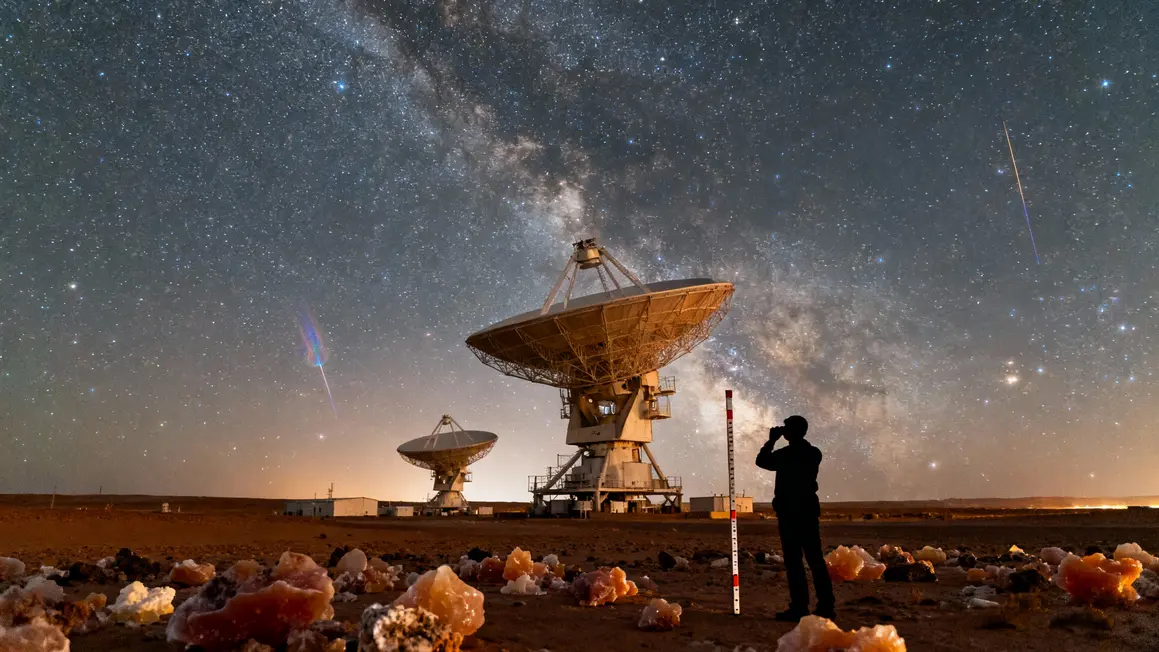 Ciel étoilé Atacama observatoire