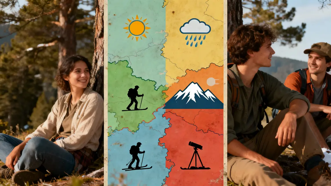 carte chile climat saisons activities