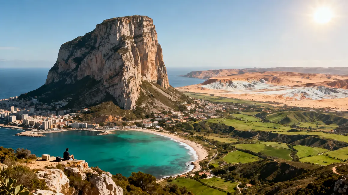 Falaise Morro Arica Chili désert vallées soleil
