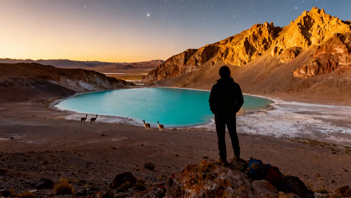 Désert Atacama lagune Chili