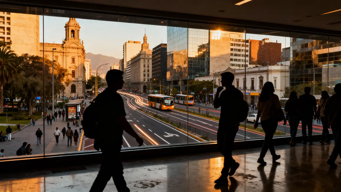 Santiago modernisation urbaine et transport 2025
