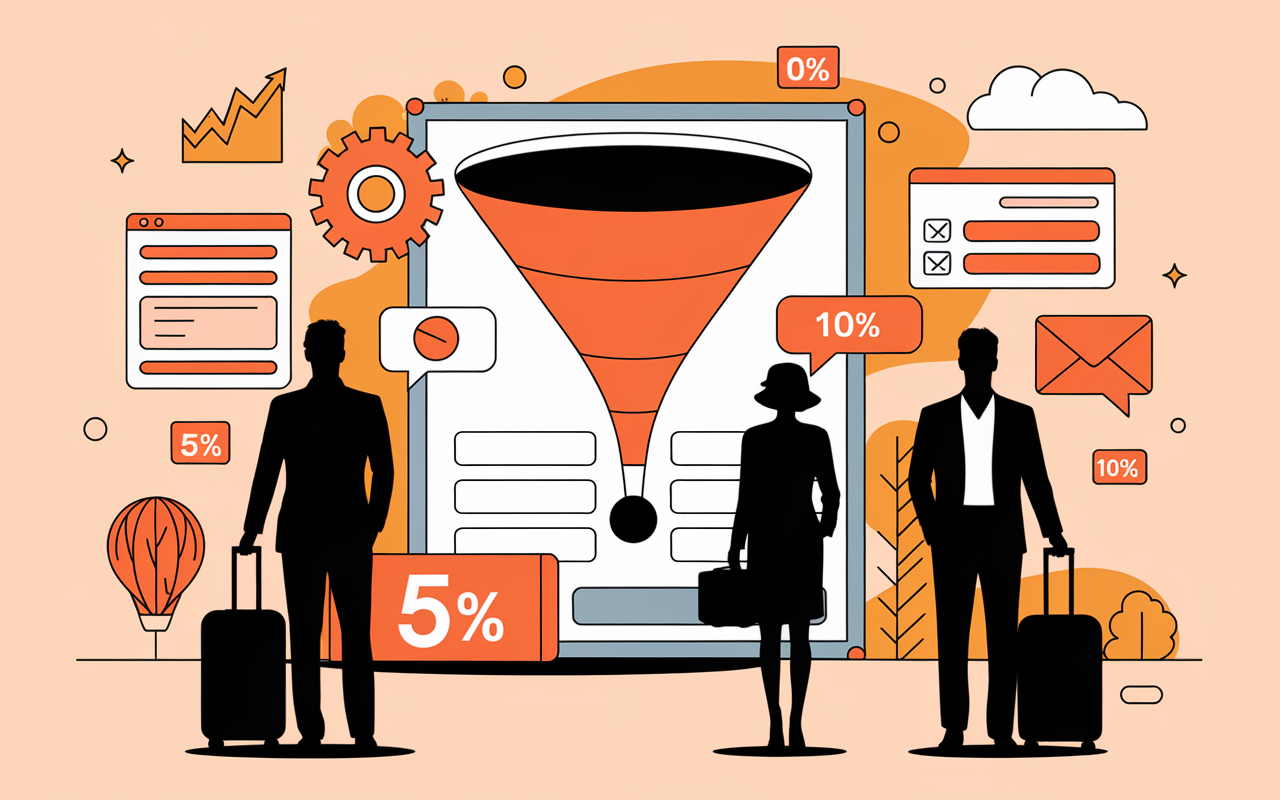 Funnel conversion generation voyages